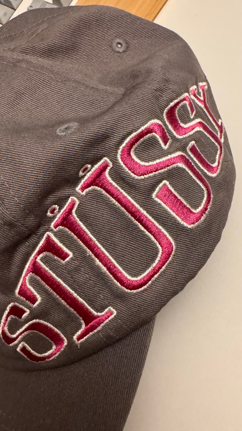 (희귀매물) 스투시 24SS ARC LOW 프로 로고 자수 캡모자 상품이미지2