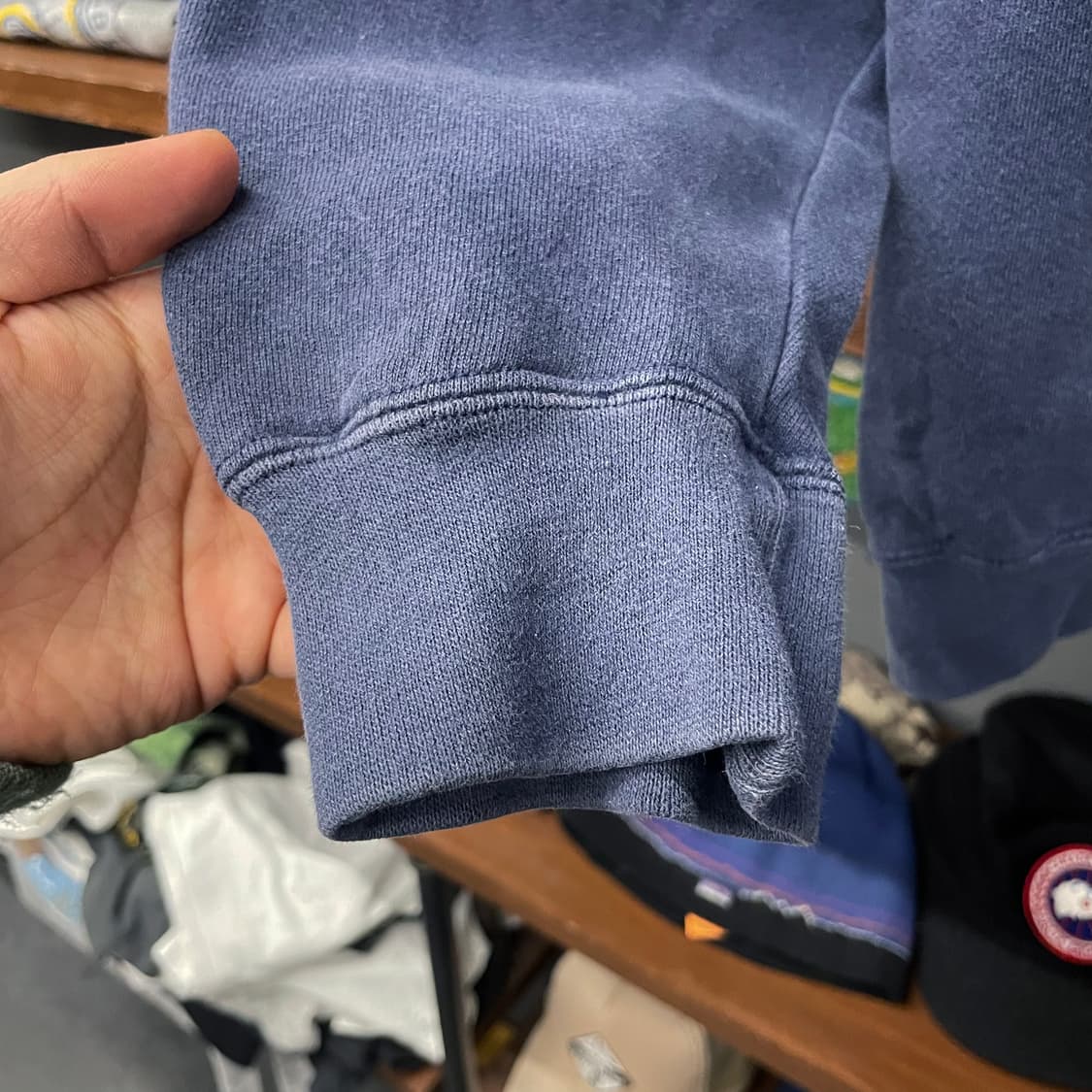 90s 잔스포츠 칼리지 세인트 캐서린 스펠 아웃 맨투맨 스웻셔츠 N108 상품이미지4