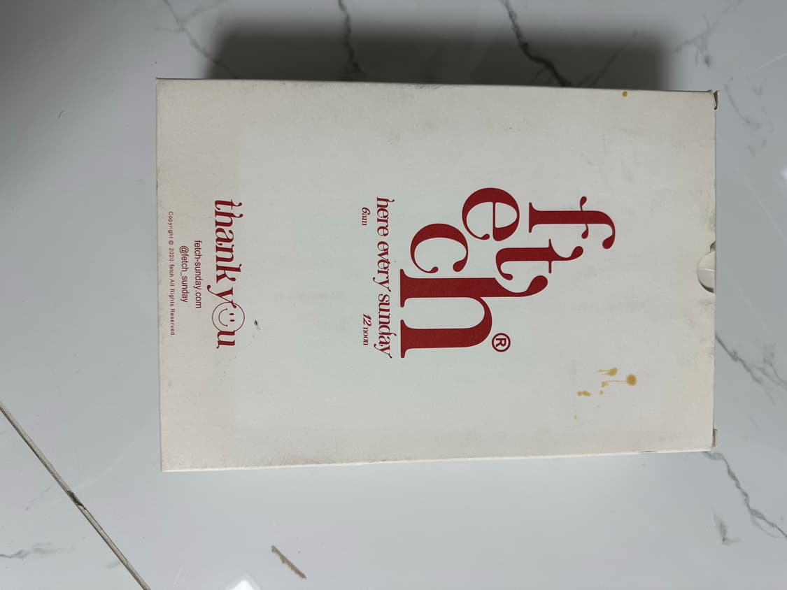 페치 선데이 인세스 챔버 fetch 오브제 인테리어 소품 상품이미지3