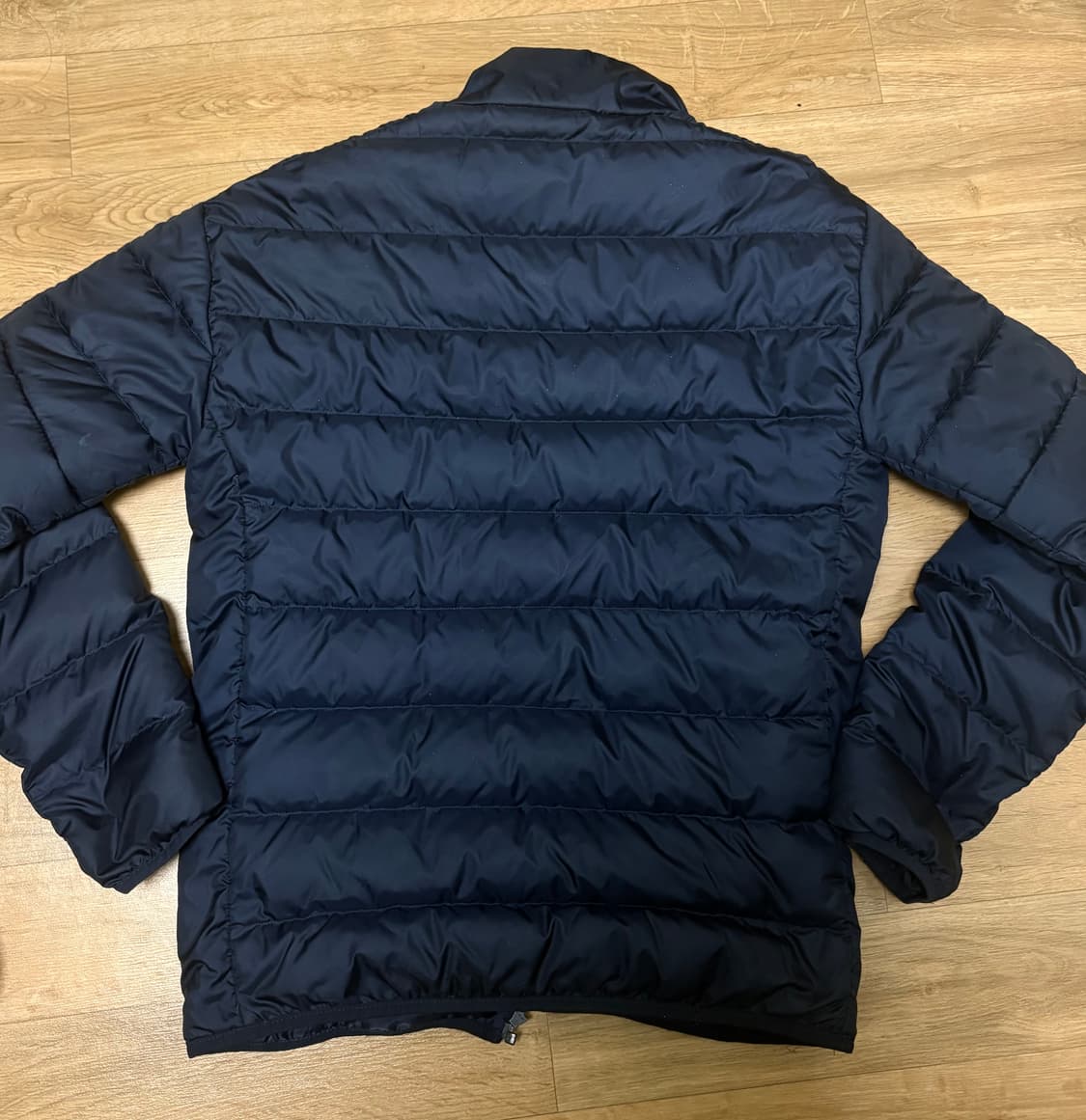 아디다스 삼선 네이비 경량패딩 상품이미지3