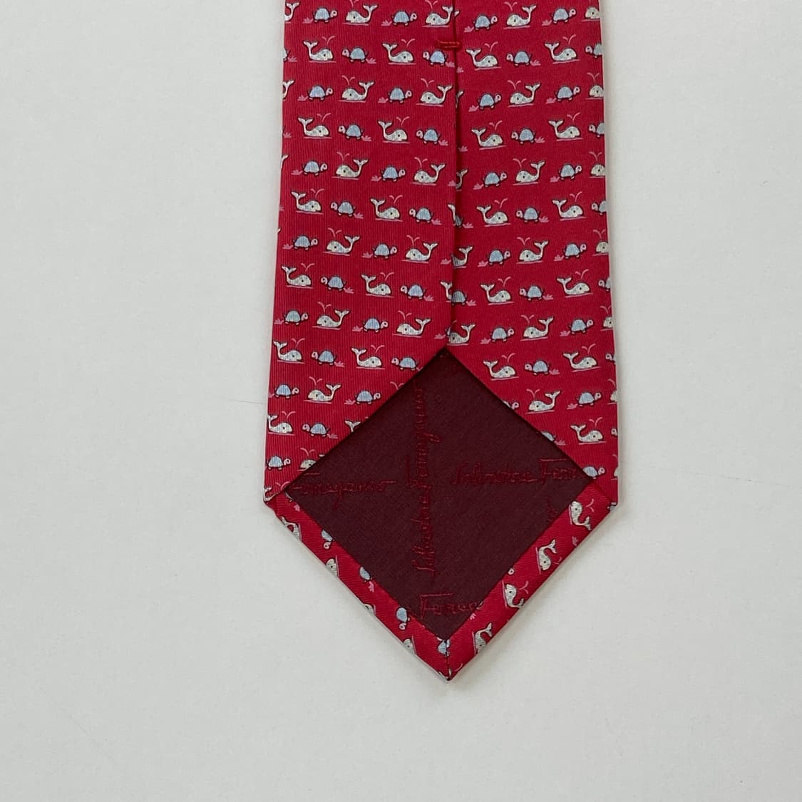 페레가모(Ferragamo) 명품 정품 넥타이 8.7cm 상품이미지7