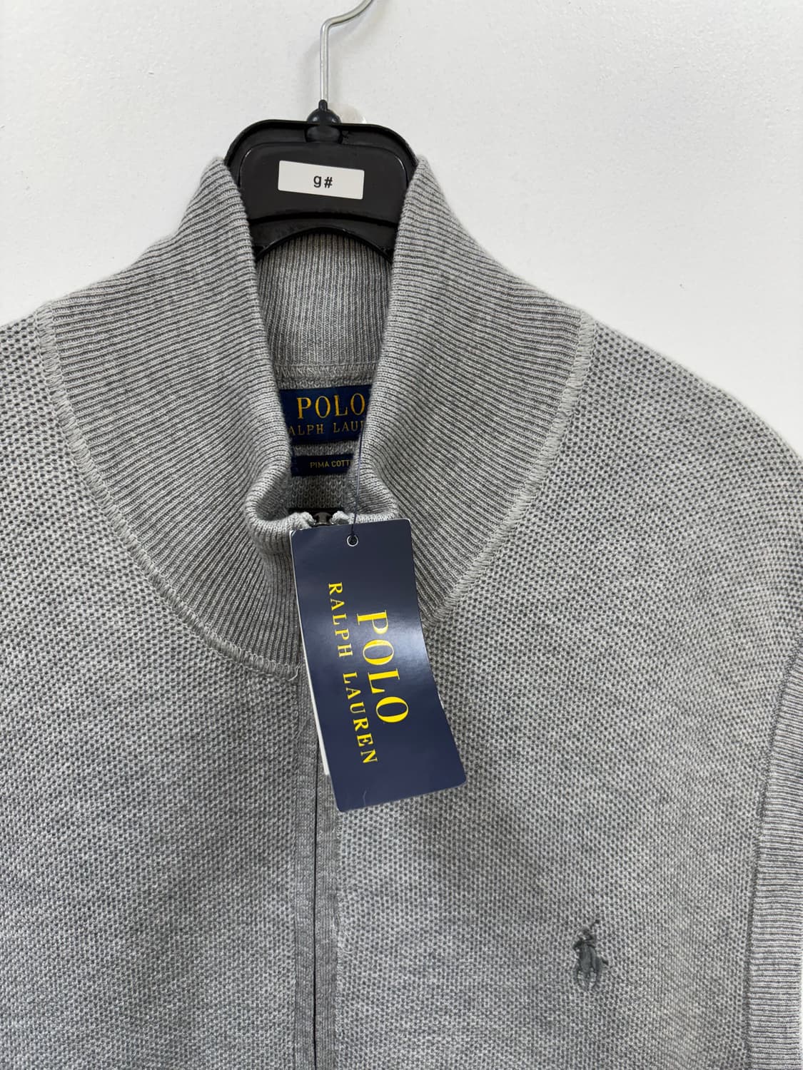 택부착) 폴로랄프로렌 울니트 집업 베스트 상품이미지2