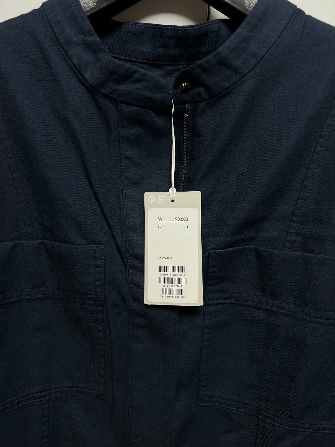 코스 cos 네이비 벨트 점프수트 상품이미지5