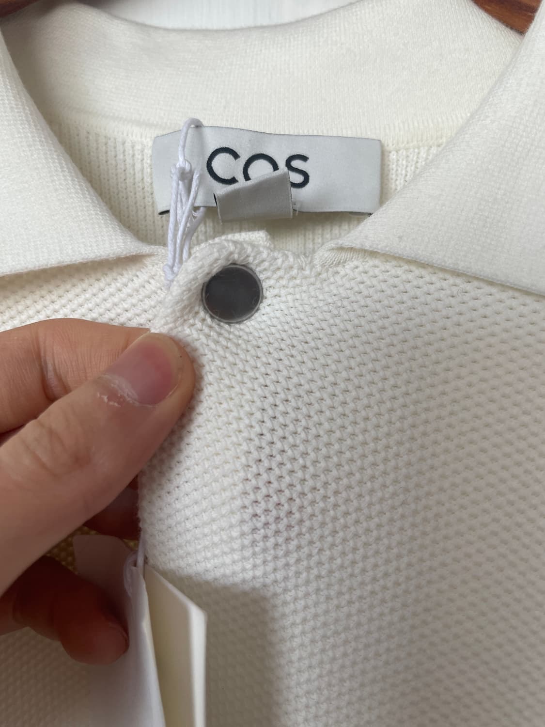 Cos/코스 긴팔 버튼 카라티 상품이미지4