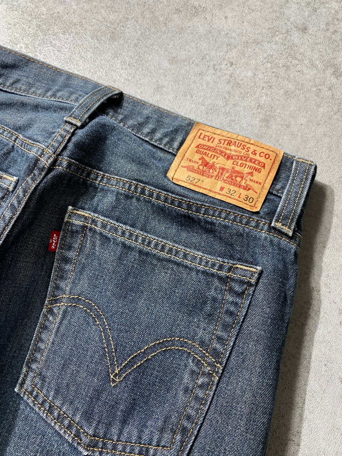 [30-31] 00s Levi's 527 리바이스 로우 부츠컷 데님팬츠 상품이미지7