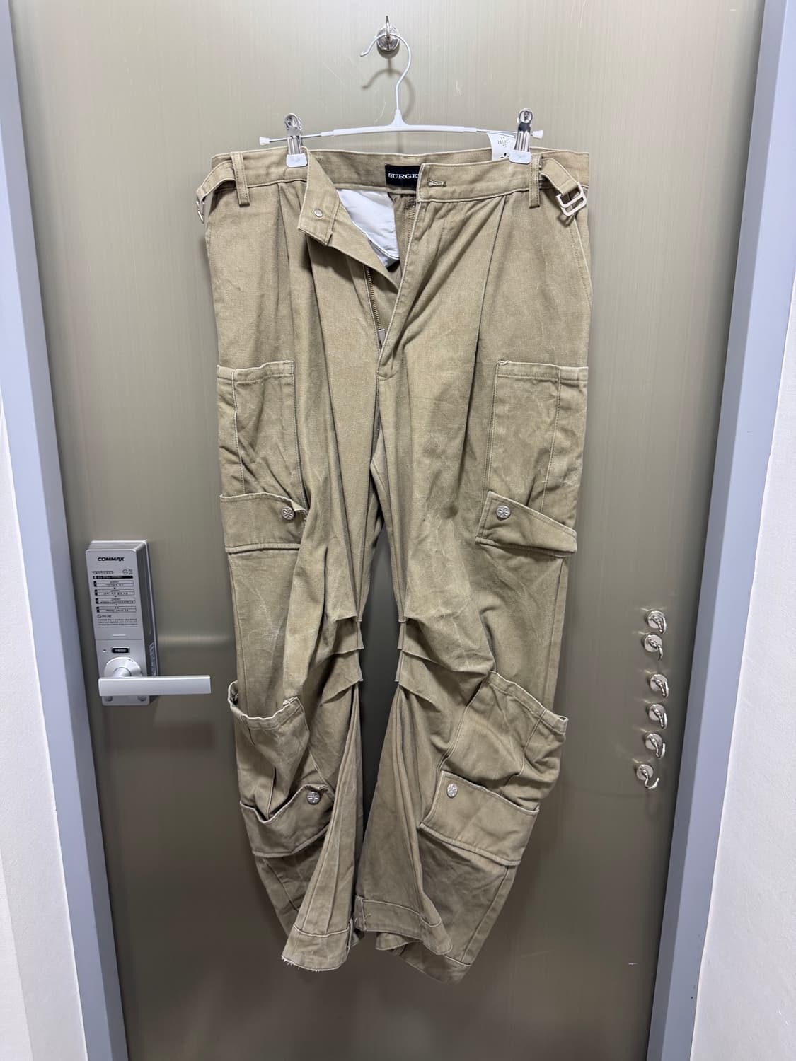 SURGE 카고 바지 베이지 상품이미지1