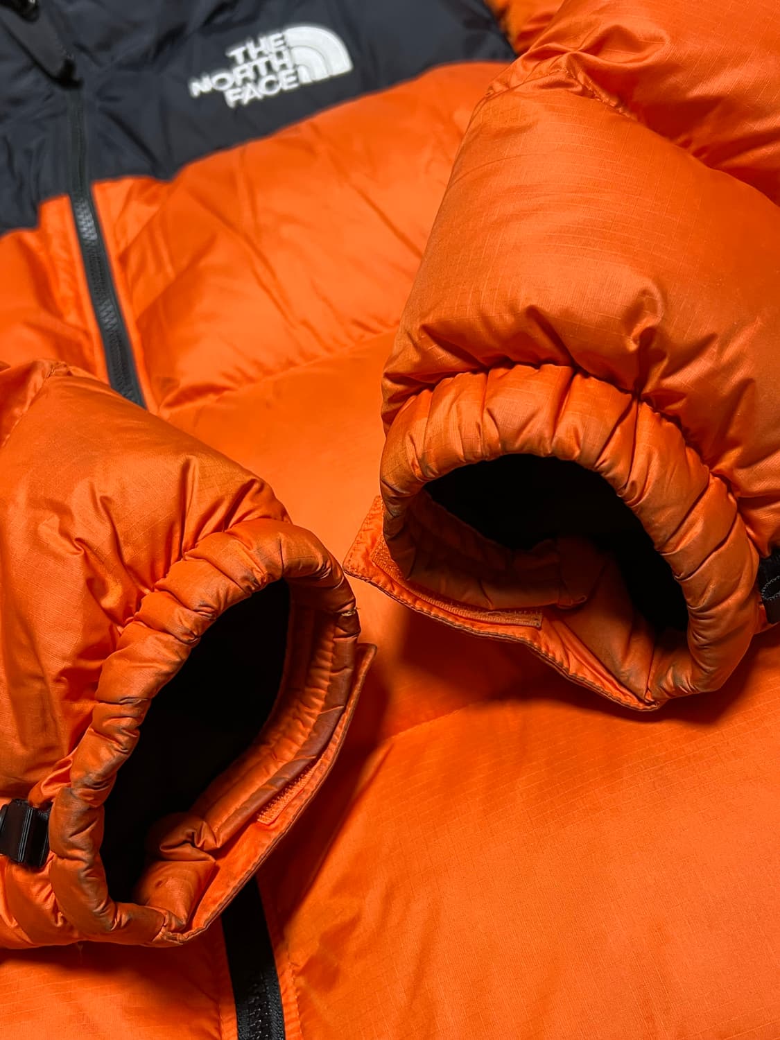 노스페이스 눕시700 오렌지/블랙 L사이즈(아시아) 상품이미지3
