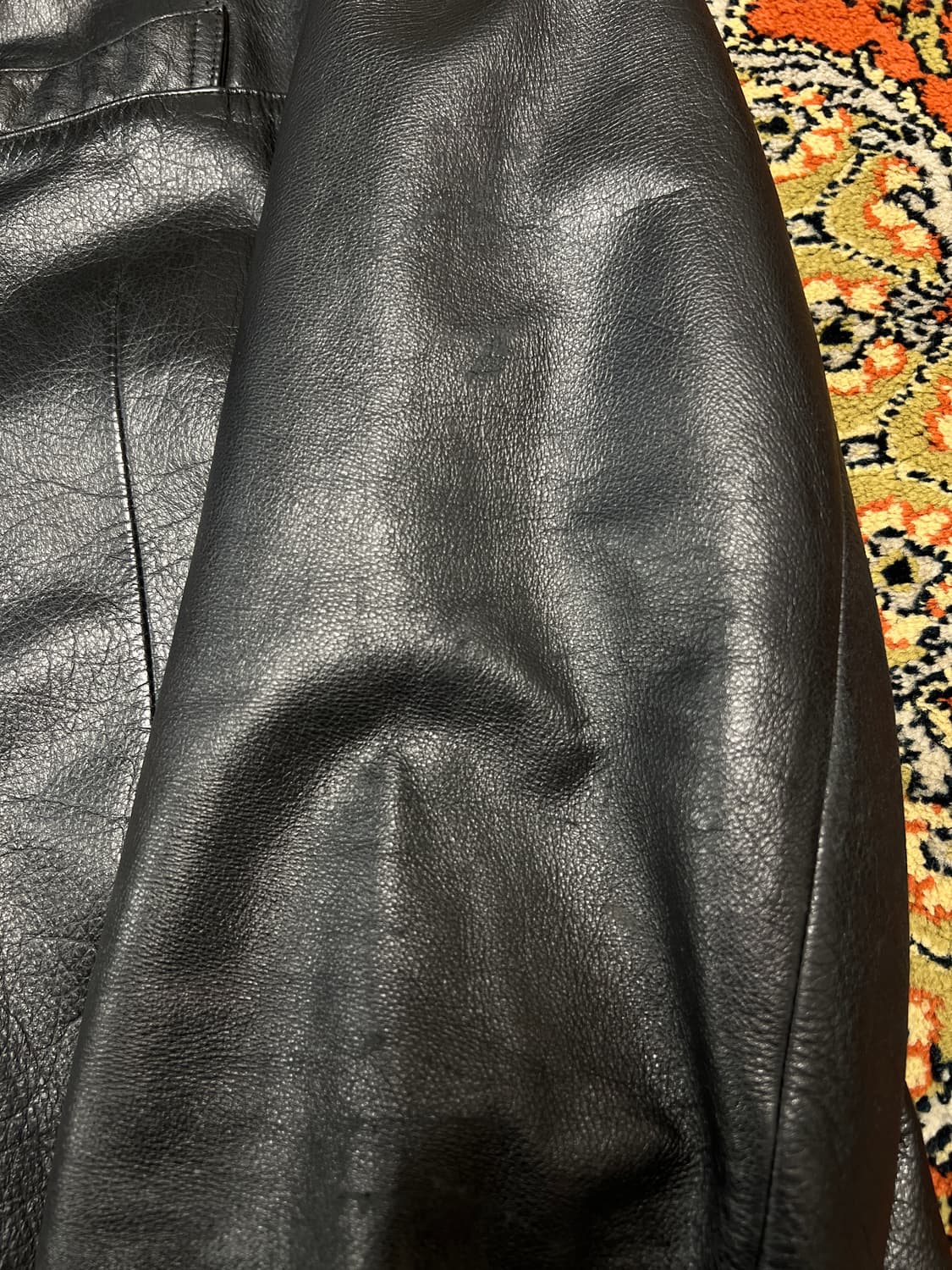 [105] Sereno 리얼 소가죽 레더 블레이저 자켓 상품이미지6