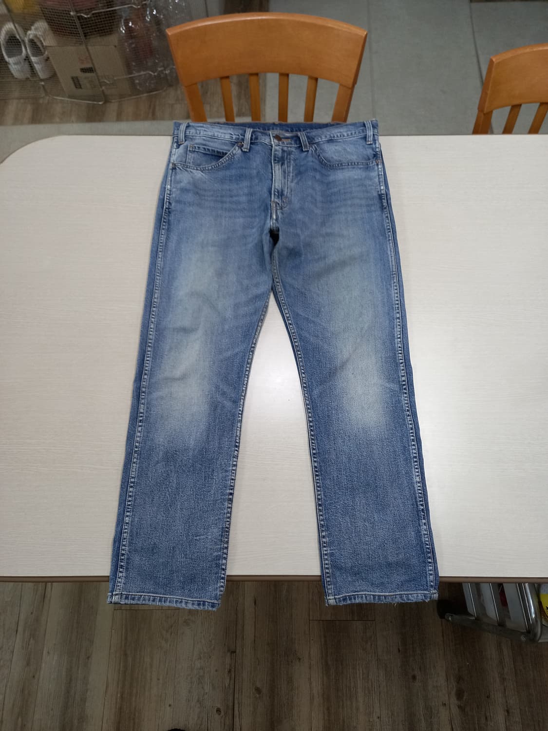 34 리바이스505C 오렌지탭 워싱 스판 슬림일자진 34-575 상품이미지1