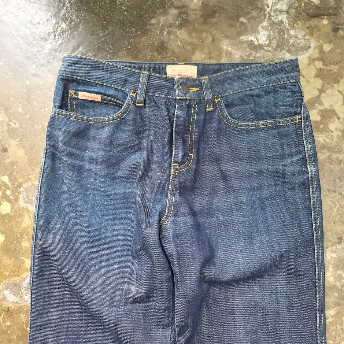 28) 캘빈클라인 세미부츠컷 청바지 데님팬츠 상품이미지2