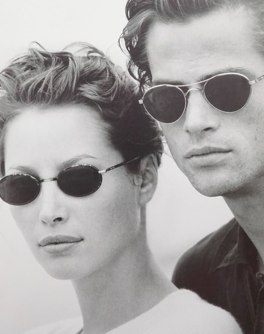 [데드스탁] 90s 올드 CK 캘빈클라인 빈티지 블랙 안경테 상품이미지6