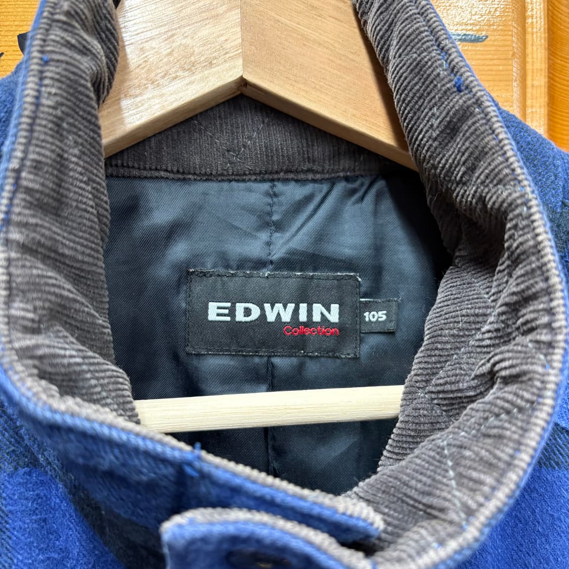 (XL) 에드윈 플란넬 체크 자켓 상품이미지4