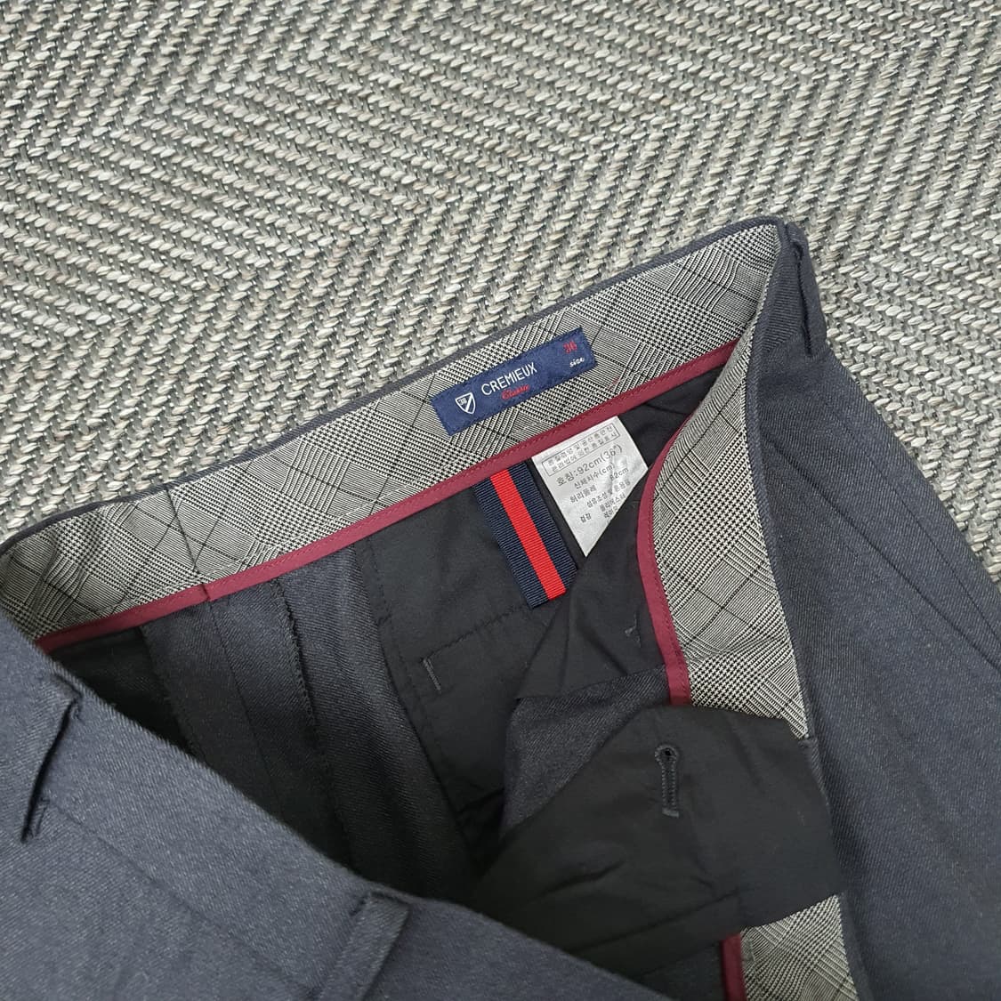 다니엘크레뮤 스판 슬랙스 팬츠 남자36 상품이미지2