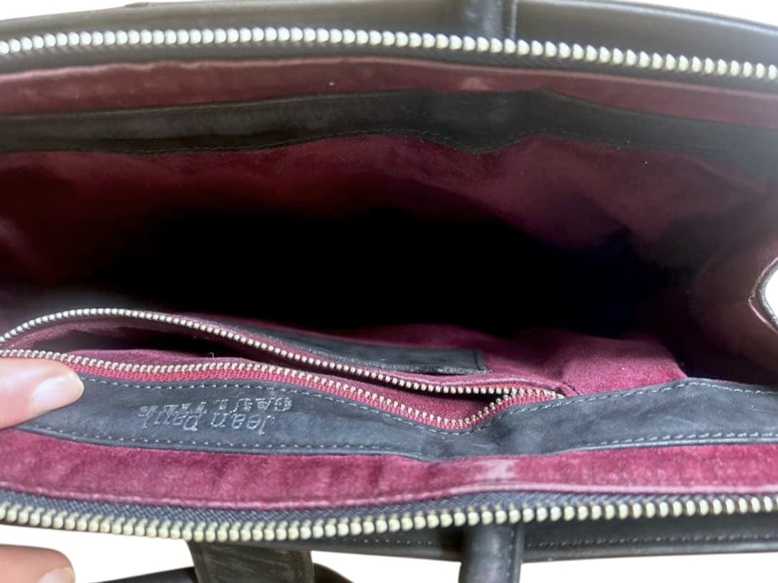 장폴고티에 스웨이드 벨티드 핸드백 상품이미지7