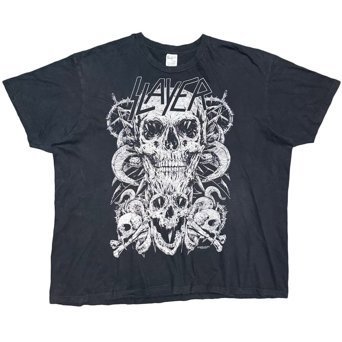 슬레이어 Slayer 메탈밴드 프린팅 티셔츠 상품이미지1