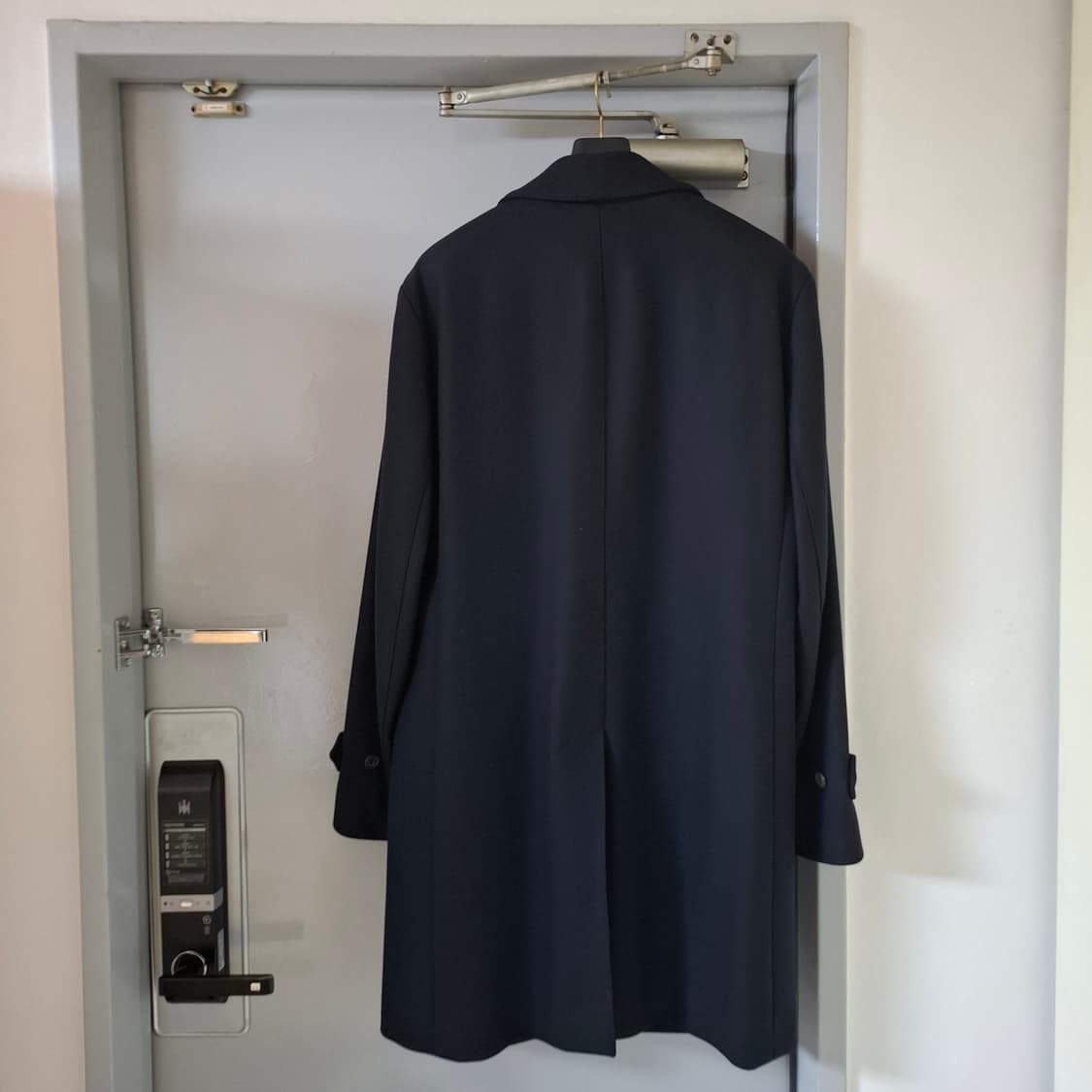 버버리 20SS 싱글 울코트 (새제품, 사이즈 105, 네이비 색상) 상품이미지4