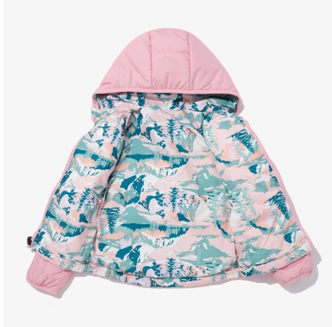 새] 노스페이스 베이비 리버시블 후드 자켓 새상품 24개월 상품이미지4