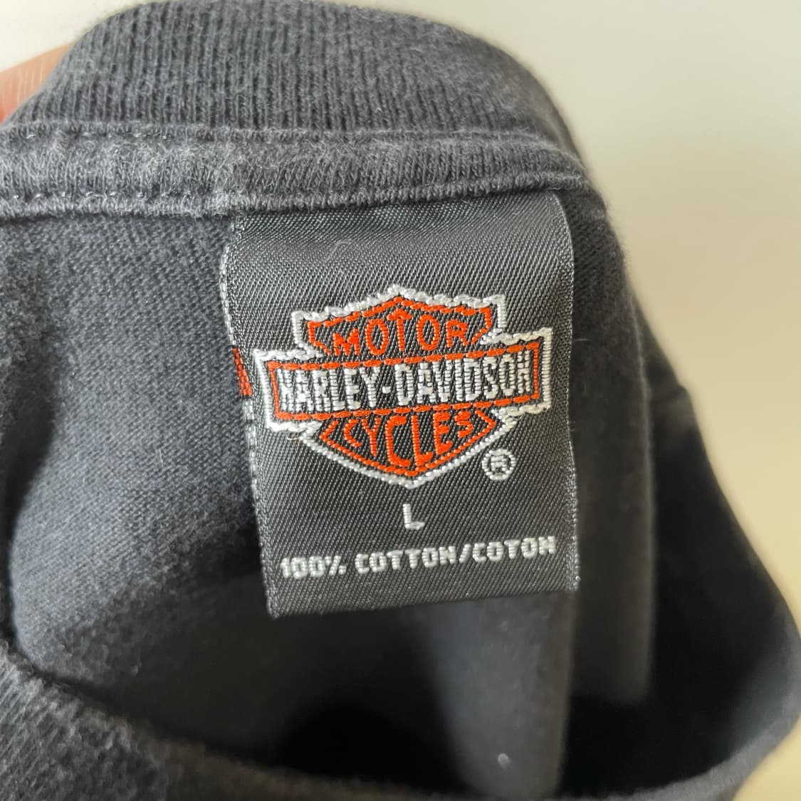 할리 데이비슨 프린팅 반팔 티셔츠 USA 상품이미지9