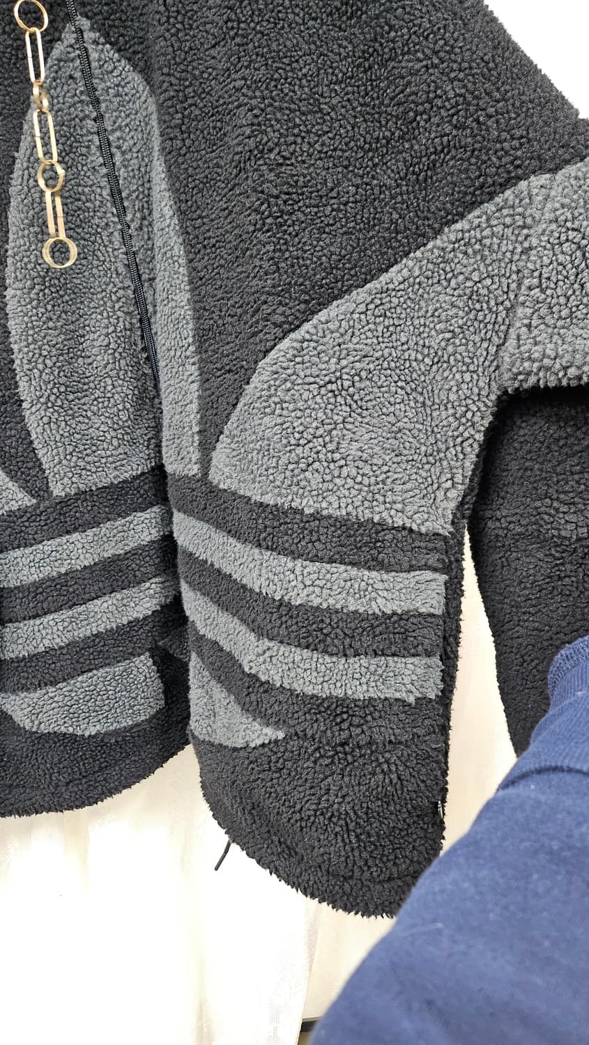 아디다스  뽀글이 플리스 자켓 상품이미지5