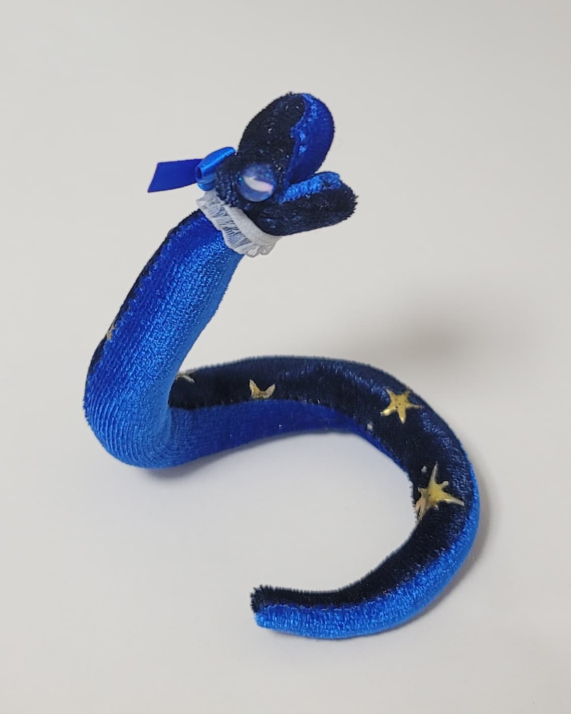 소소한 인형공방 별빛밤 청사 인형 핸드메이드 솜인형 빈티지 뱀 도마뱀 상품이미지2