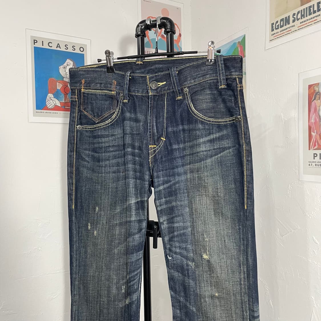 리바이스 504 스트레이트핏 데님 팬츠 상품이미지4