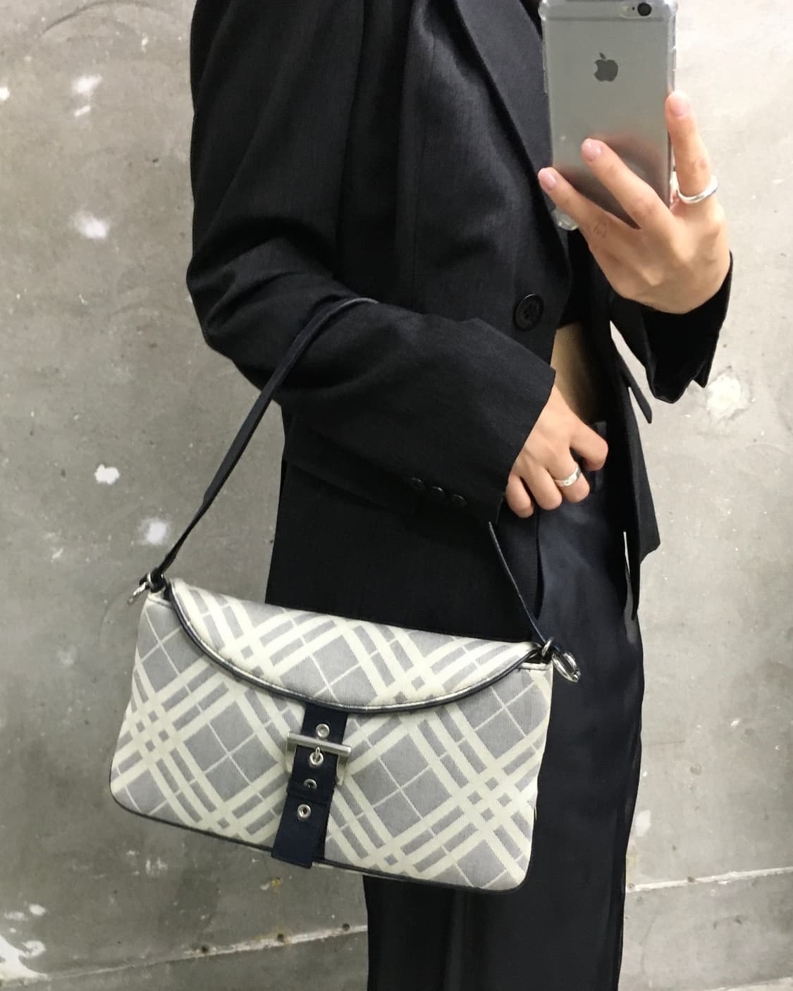 Burberry 버버리 블루라벨 베이지 노바체크 숄더백 상품이미지1