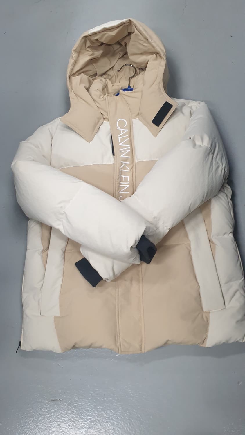 캘빈클라인 패딩 아이보리/베이지 상품이미지2