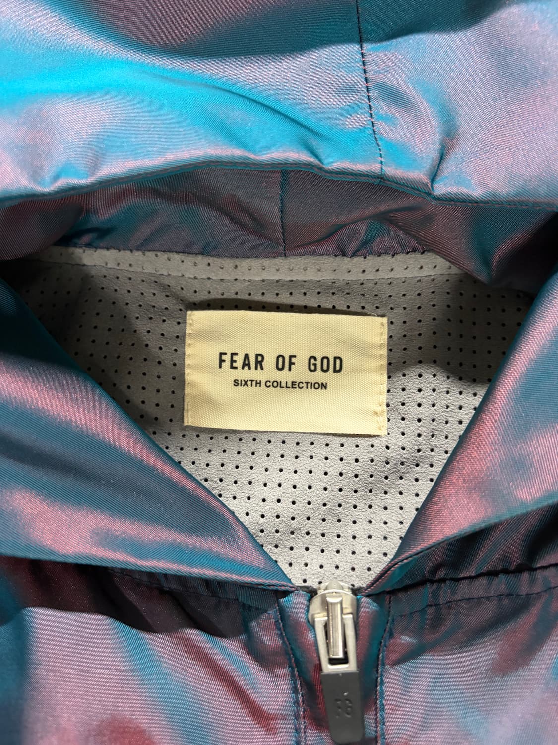 6th 피어오브갓 나일론 풀집업 자켓 멀티 상품이미지3