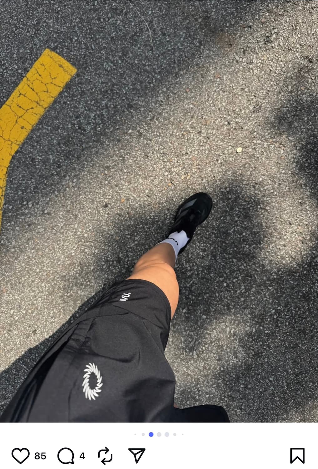 [새상품-S/M] UVU Training Shorts Black 상품이미지3