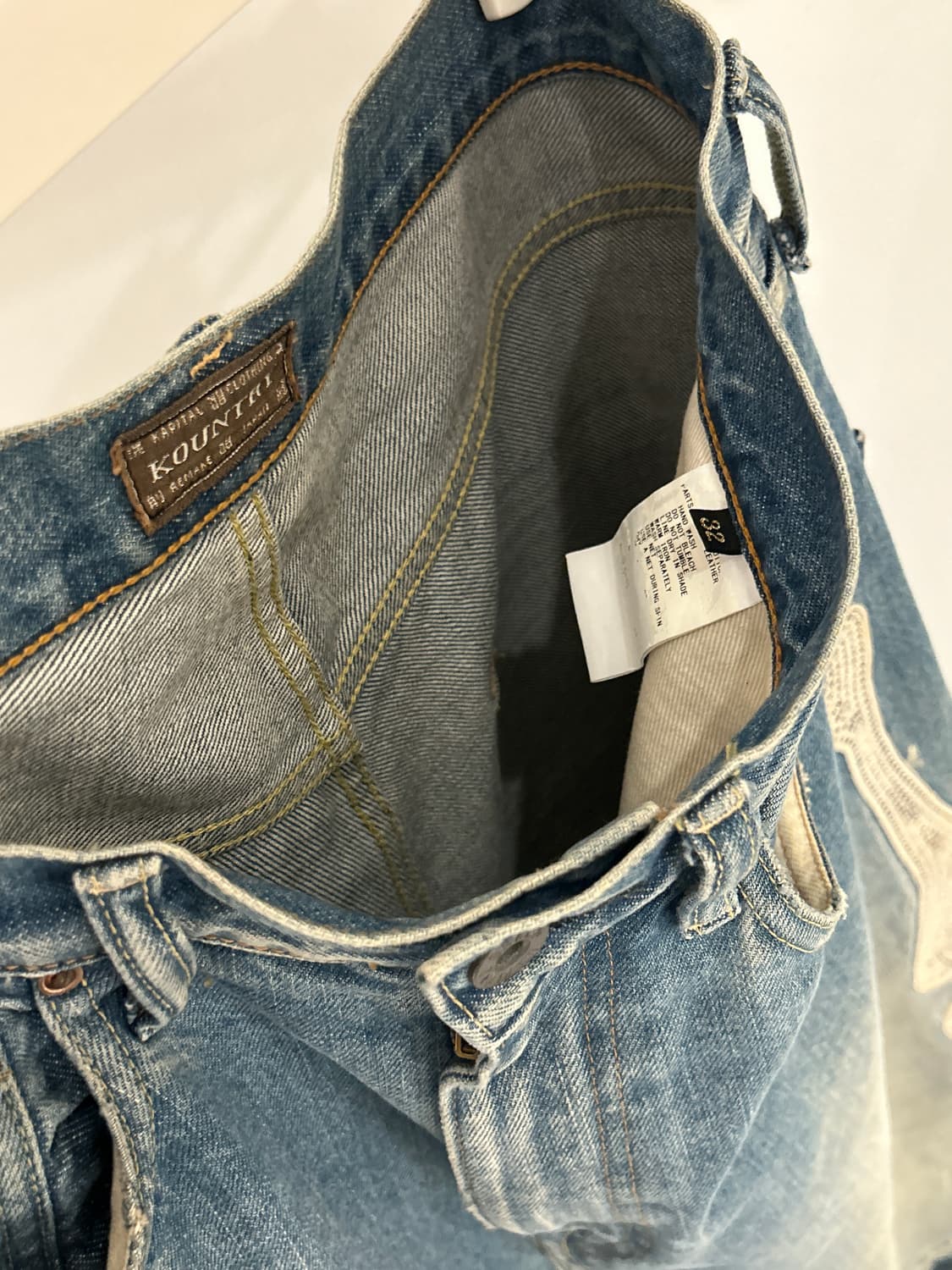 Kapital denim 5p bone shorts 상품이미지4