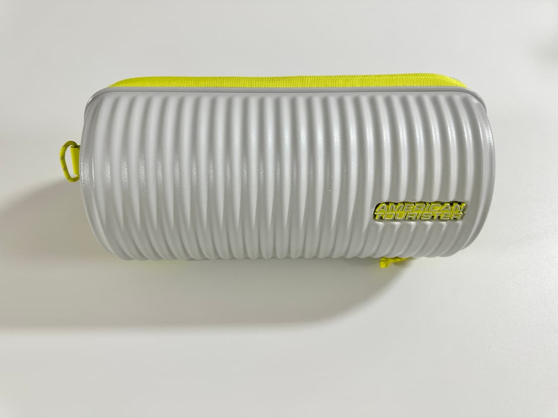 아메리칸투어리스터 롤리오 크로스 바디백 LIGHT GREY/LIME 상품이미지1