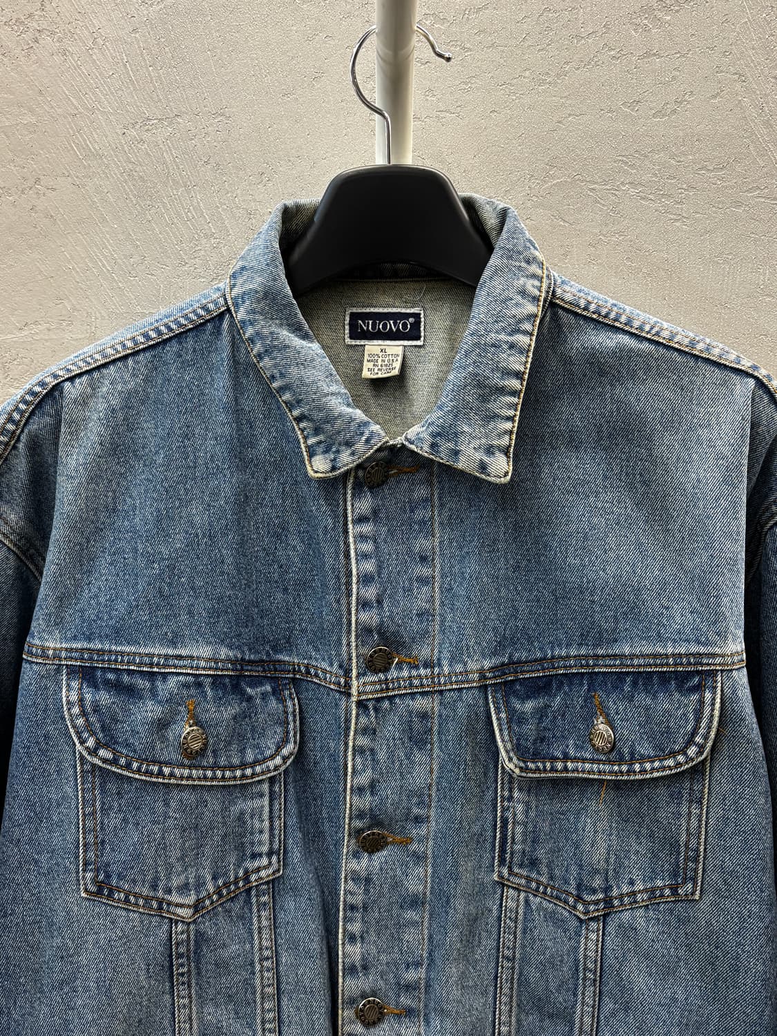 NUOVO USA 오리지널 워싱 데님자켓 XL 상품이미지3