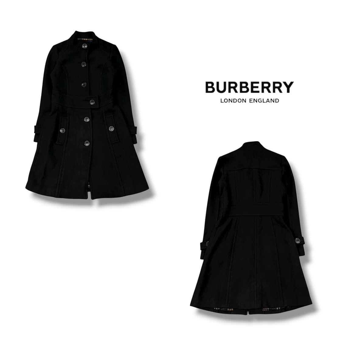  버버리 앙고라 코트 y14101 상품이미지1