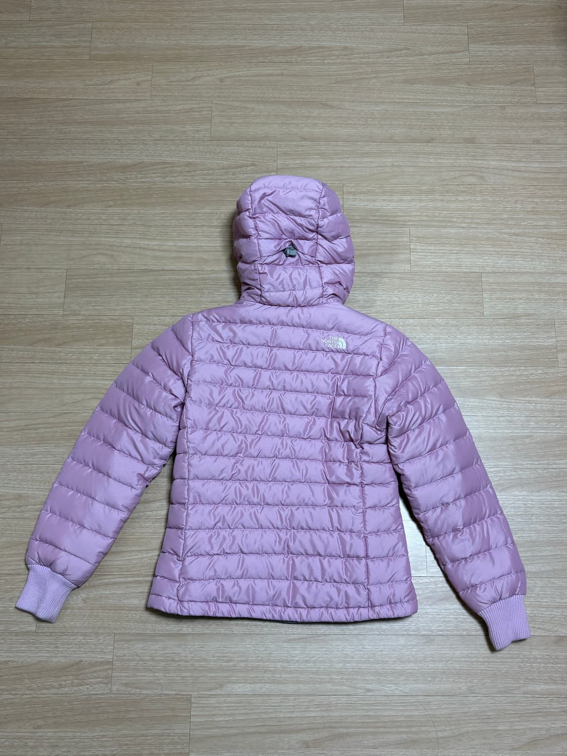 노스페이스 600 구스 다운 경량패딩 베이비 핑크 상품이미지2