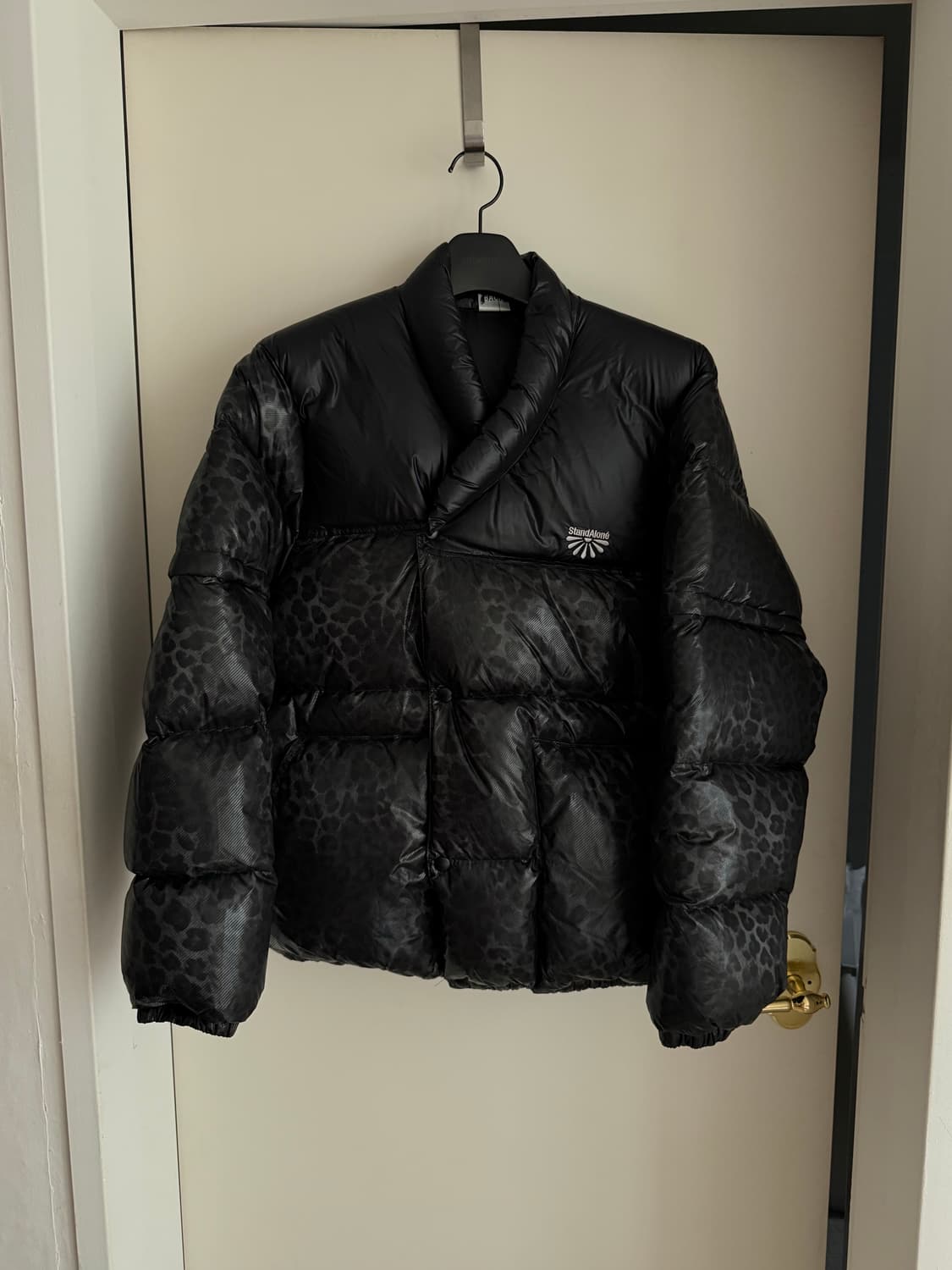 STANDALONE Detachable Leopard Puffer 상품이미지1