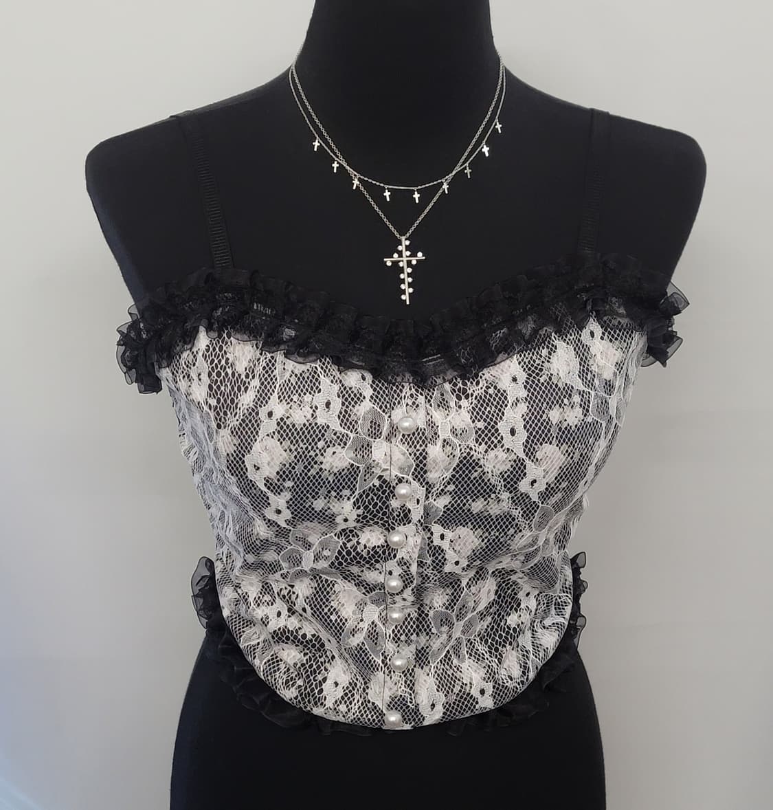 cross necklace set 상품이미지1