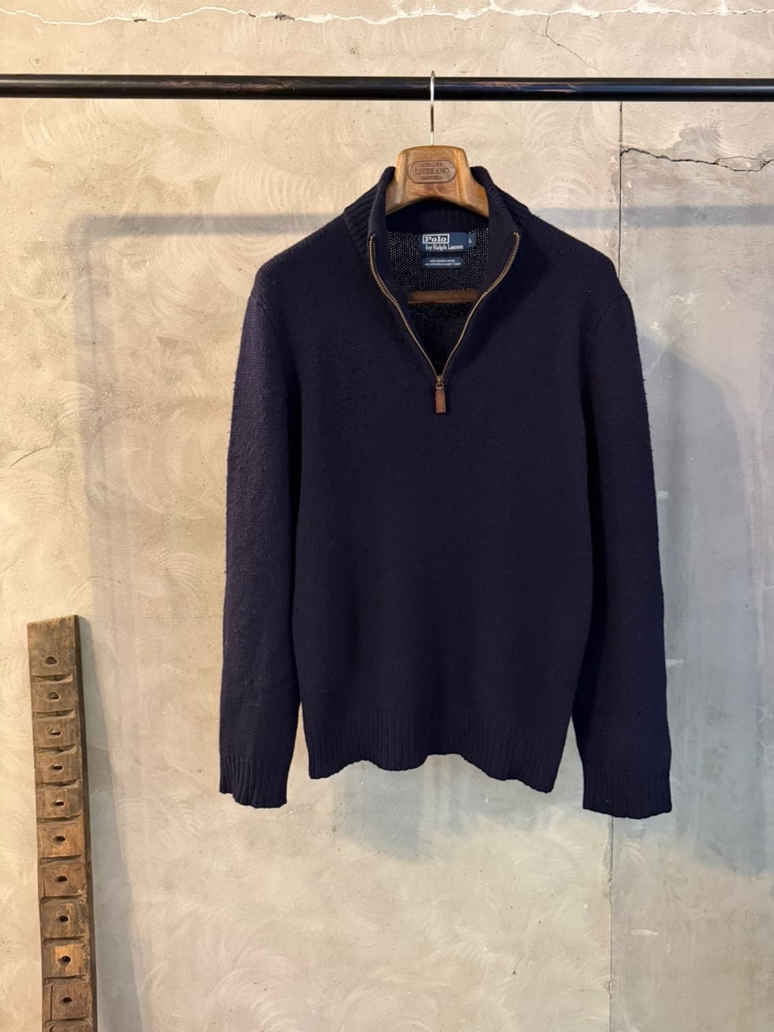 폴로 랄프로렌 앙고라 울 짚업 니트 100 상품이미지10