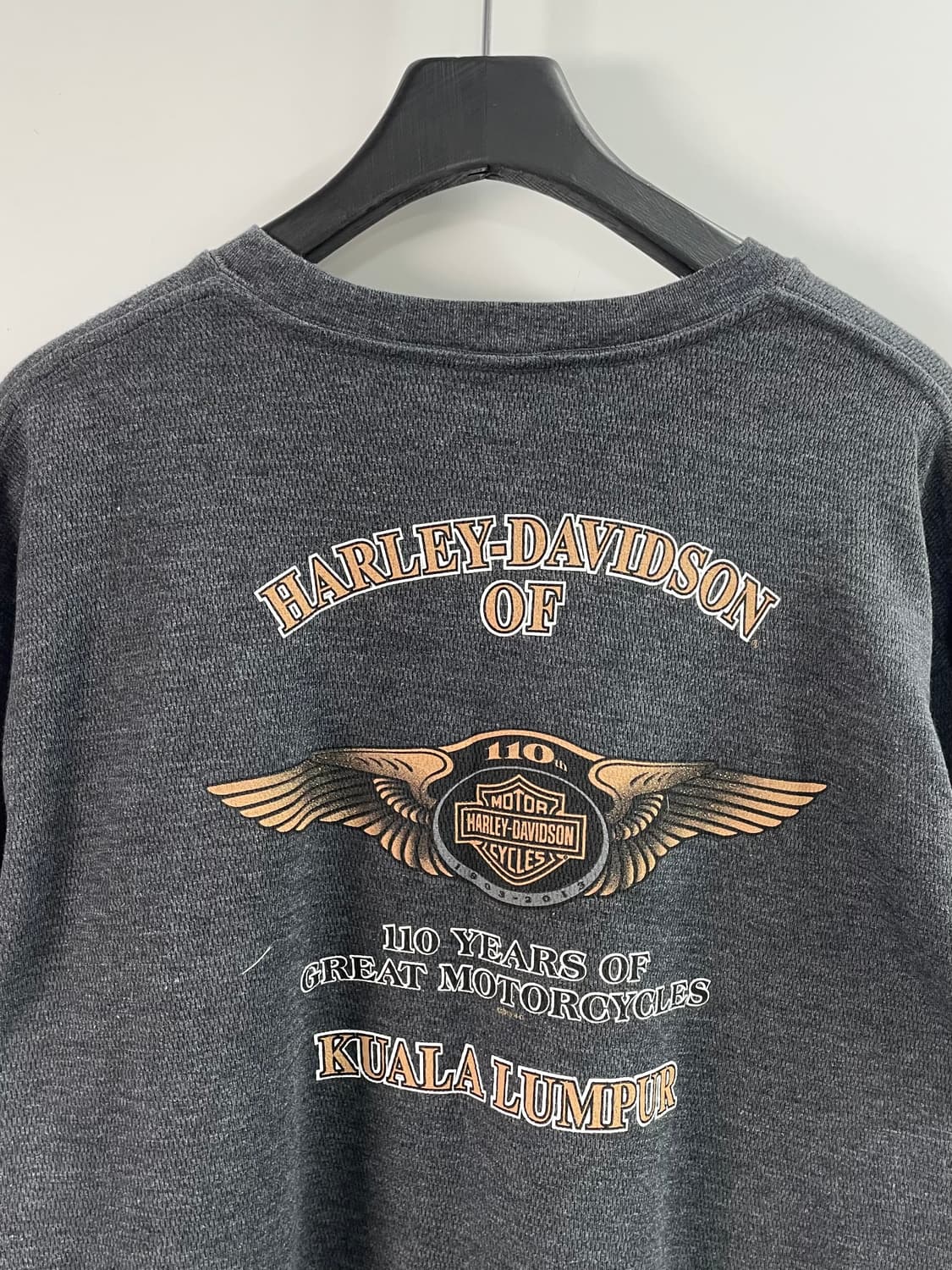 할리데이비슨 USA 롱슬리브 와플티 (on.686) 상품이미지4