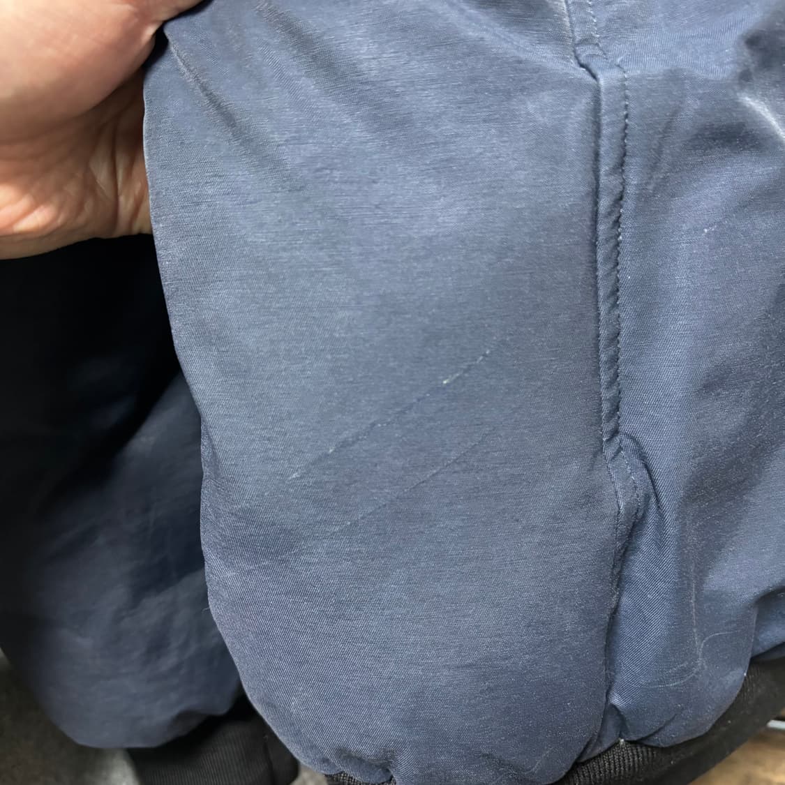 맥케이지 딕슨 네이비 금장 덕다운 패딩 40 사이즈 상품이미지8