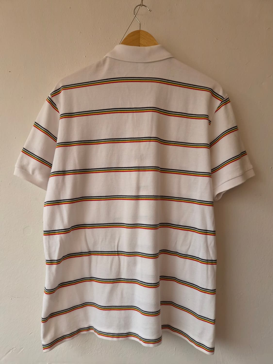 라코스테 남성 레인보우반팔카라PK티셔츠 110사이즈 상품이미지3