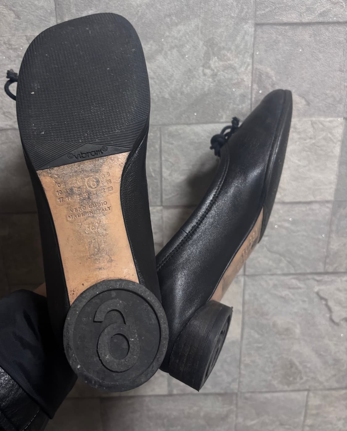 Mm6 마르지엘라 아나토믹 발레리나 플랫슈즈 36.5 상품이미지4