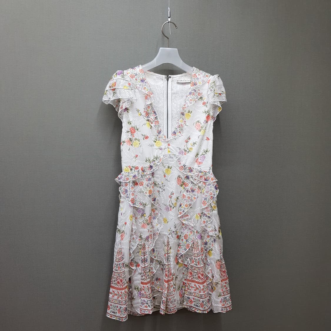 앨리스올리비아 2022 미치 컷아웃 미니 원피스 S사이즈 상품이미지2