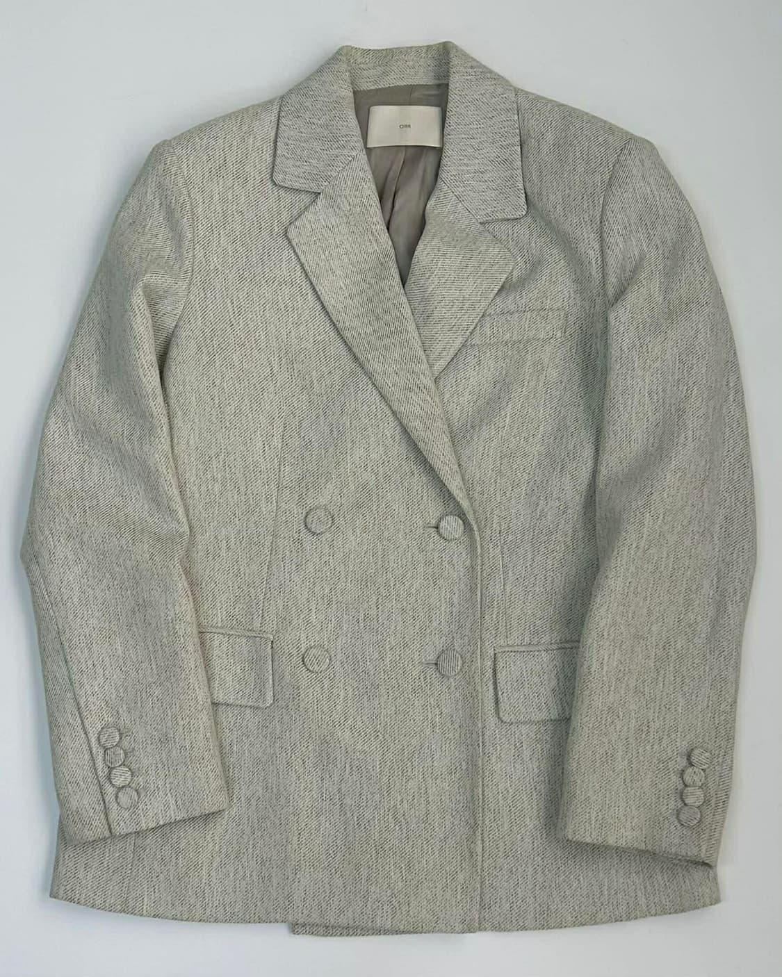 [S] Orr 오르 헤링본 더블 블레이져 자켓 상품이미지1