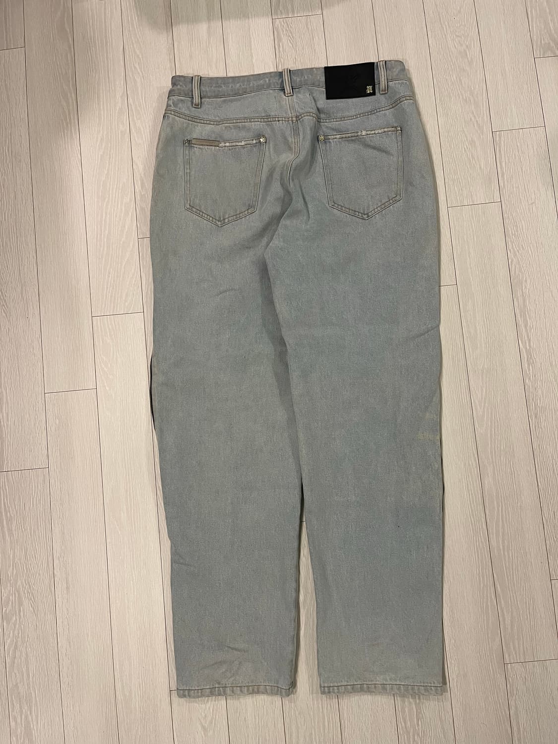 Unknown london 사이드 지퍼 데님 / 언노운런던 상품이미지5