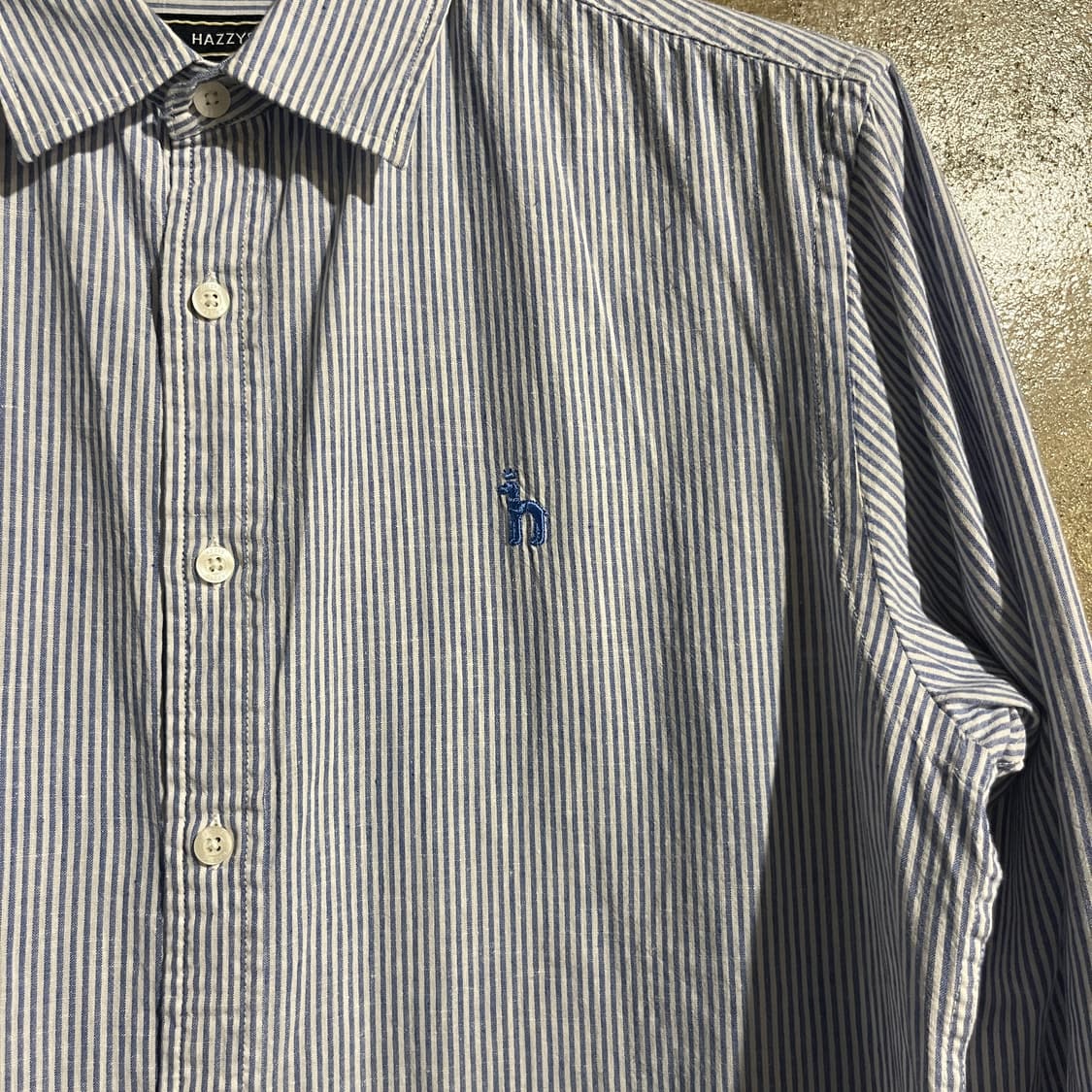 헤지스 스트라이프 셔츠 상품이미지2
