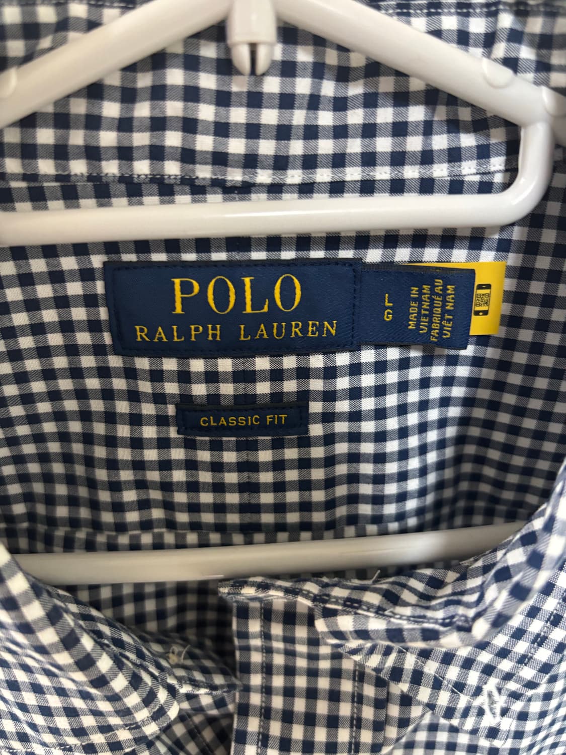폴로 깅엄셔츠 새상품 L사이즈 상품이미지3