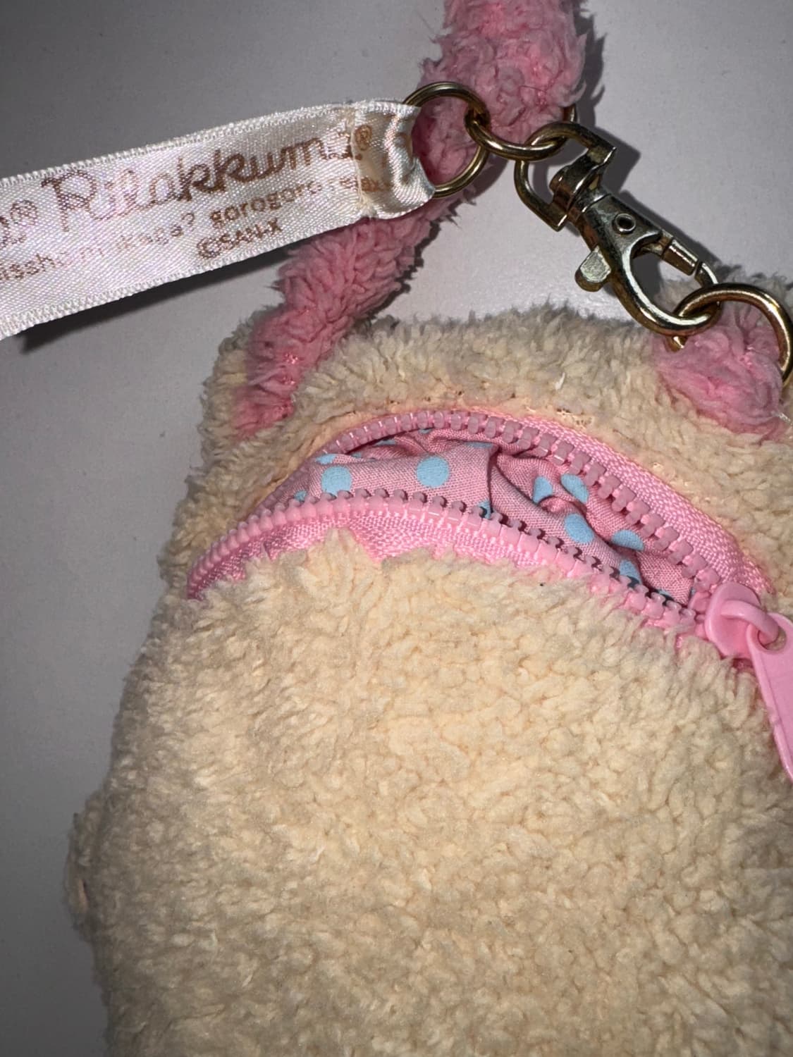 고전 코리락쿠마 스트랩파우치 동전지갑 인형 쿠지피규어가챠마스코트필통키링 상품이미지5