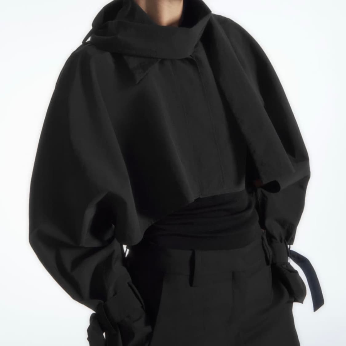 코스 스카프 트렌치 자켓 상품이미지7