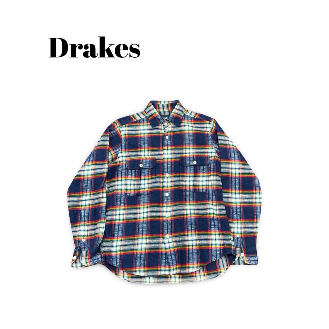 (100)드레익스체크셔츠 상품이미지1