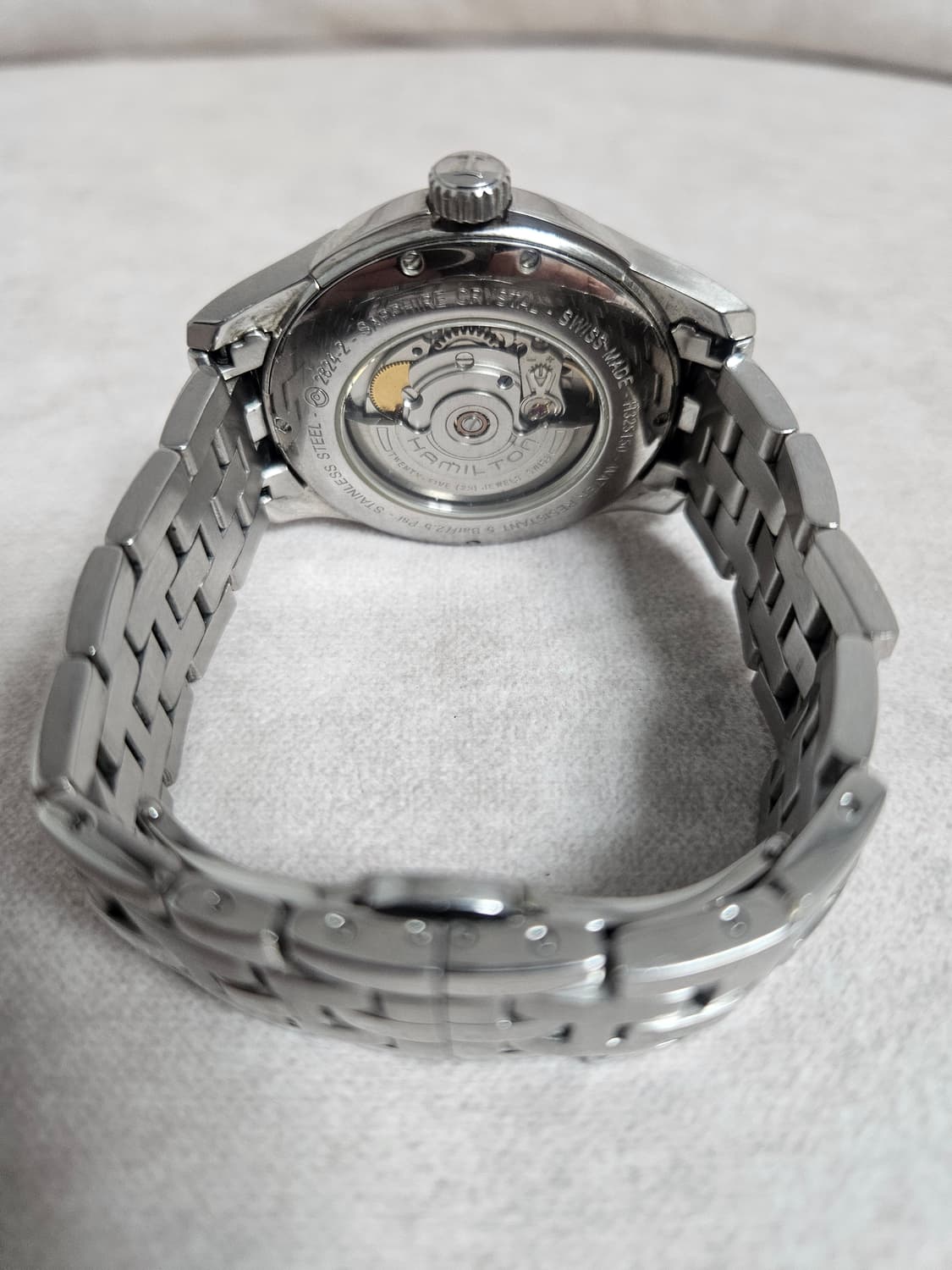 해밀턴 재즈마스터 뷰매틱 시계 상품이미지8
